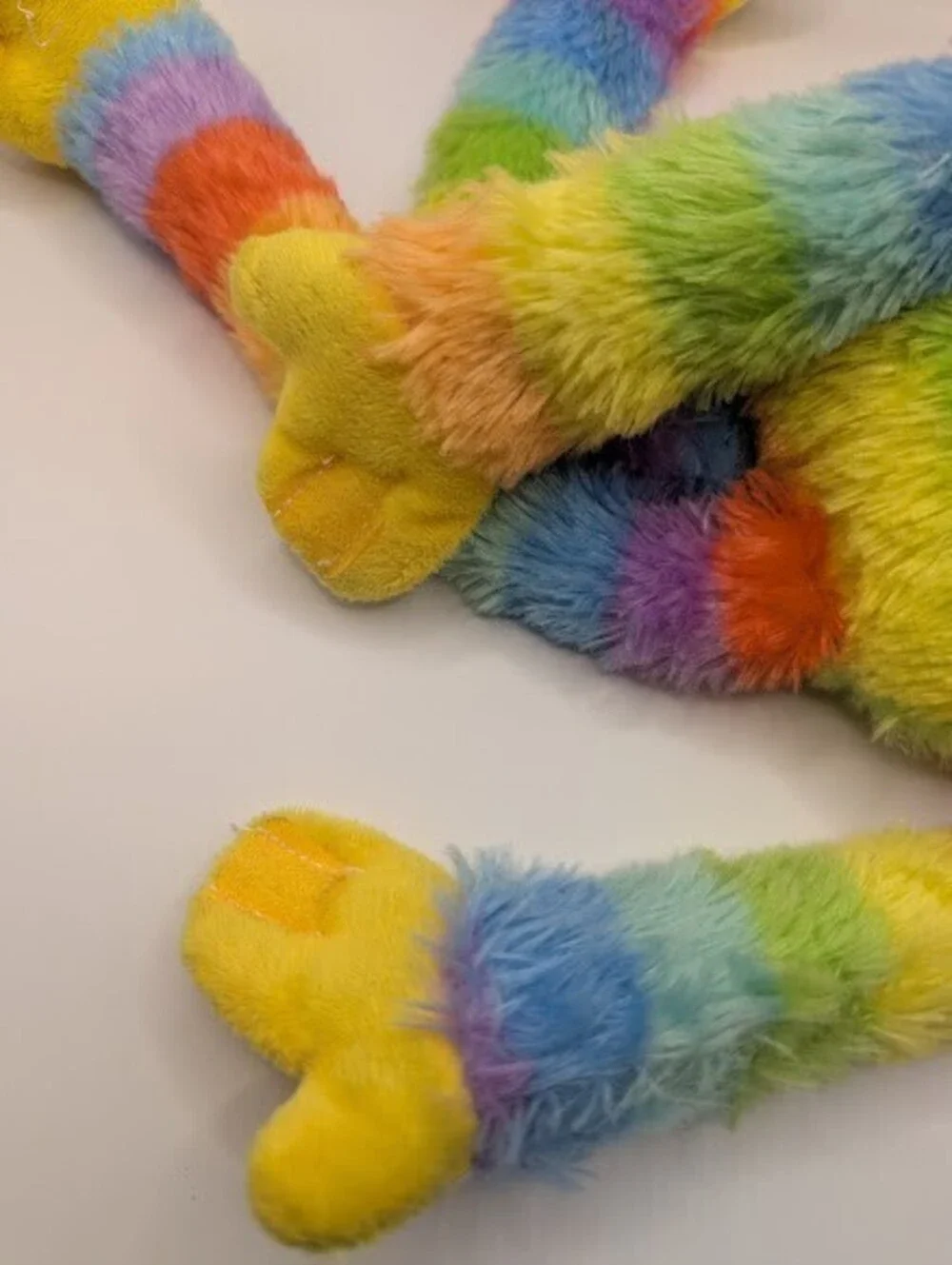 Poppy Playtime Rainbow Huggy Wuggy Plush Toy 16-inch Monster Pastel Stuffed Doll